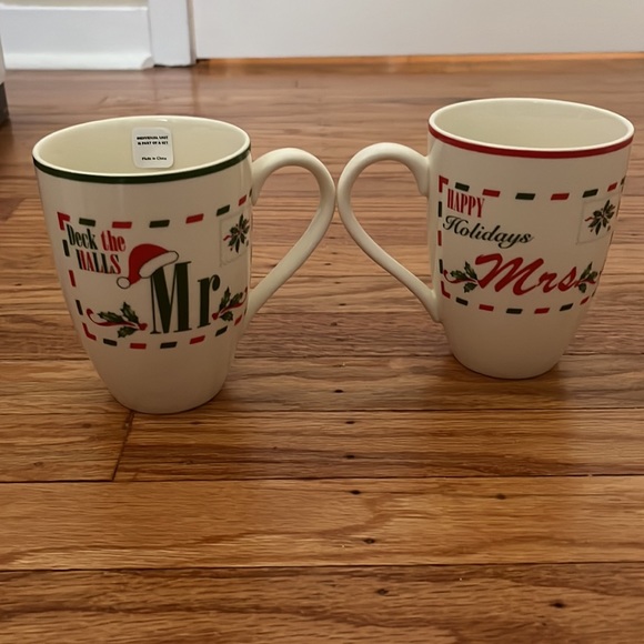 Lenox “Mr. and Mrs.” Mugs - Picture 2 of 2